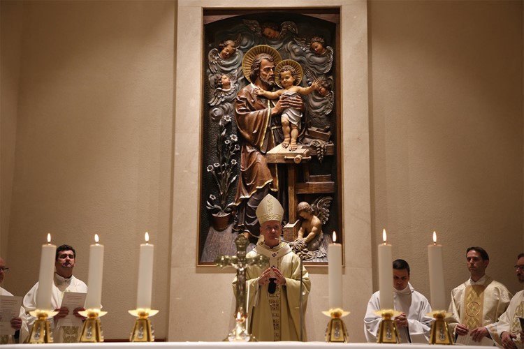 Nadbiskup Kutleša predvodio misno slavlje svetkovine sv. Josipa na Trešnjevki